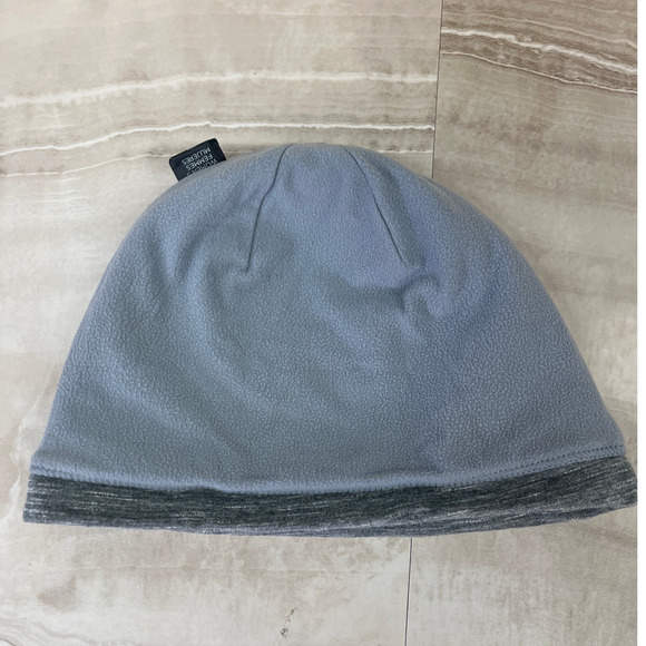 Under Armour Storm Winter Beanie Skull Cap Hat Lined Gray Logo Pink Womens OS - Picture 3 of 6